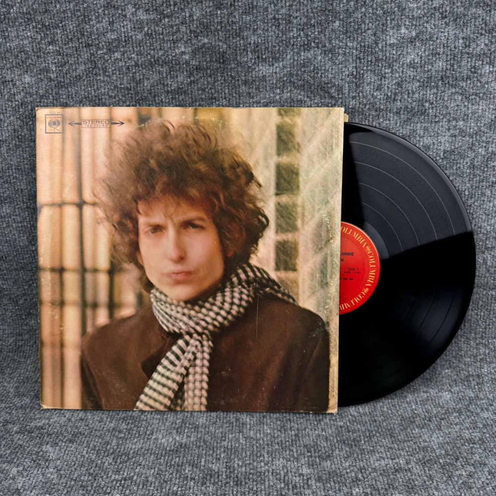 Bob Dylan Blonde on Blonde Vinyl 2LP Columbia C2S 841 Vintage Rock Record